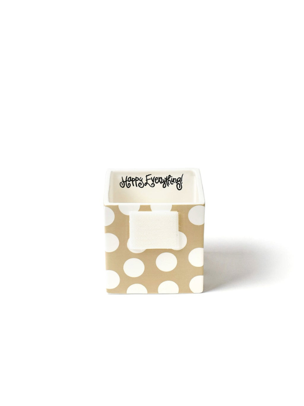 Neutral Dot Small Mini Nesting Cube by Happy Everything