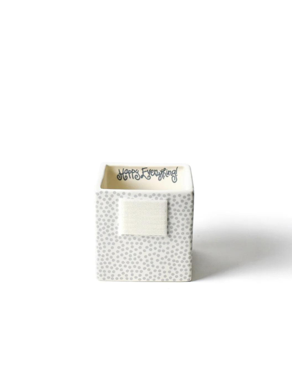 Stone Small Dot Small Mini Nesting Cube by Happy Everything