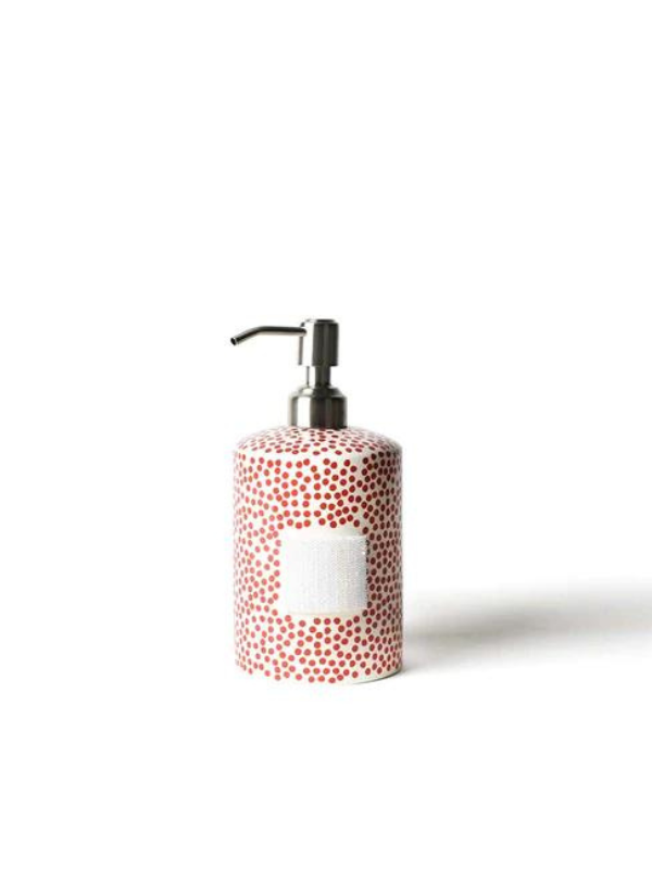 Red Small Dot Soap Pump by Happy Everything