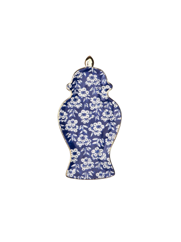 Blue and White Ginger Jar Trinket Tray