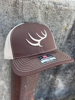 Brown & Tan Signature Hat by Hunt to Harvest