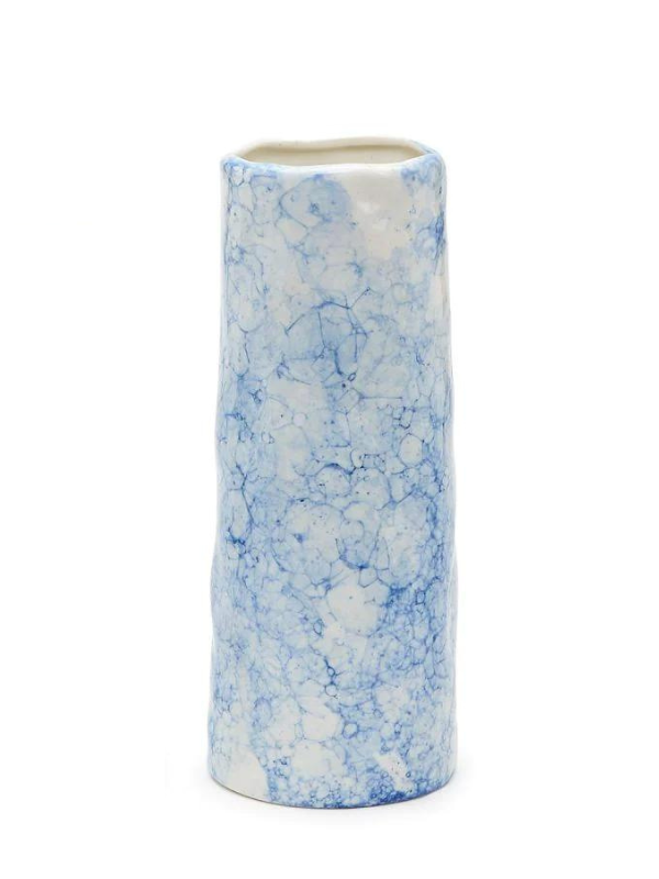 Blue Watercolor Vase (Large)