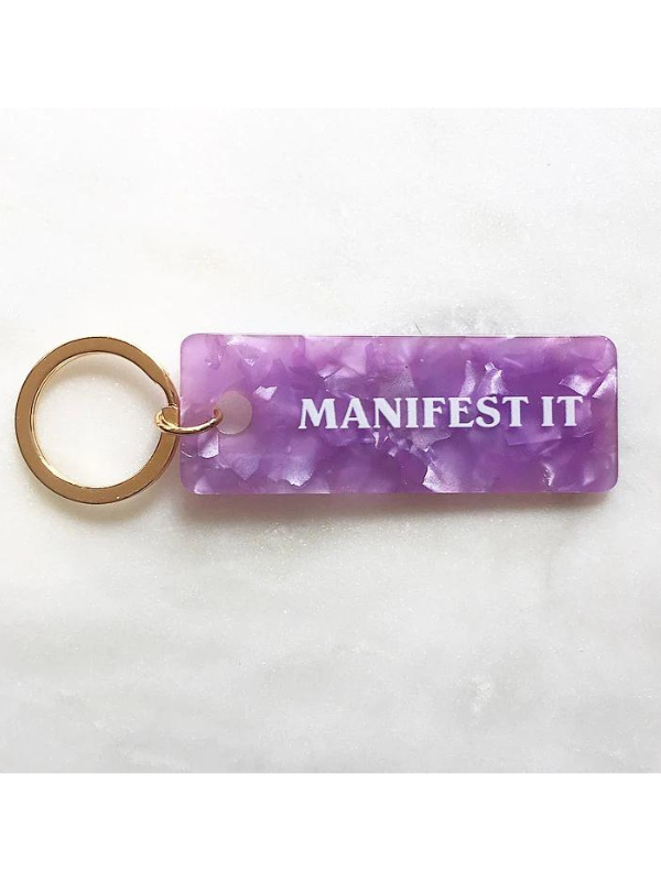 Manifest It Keychain