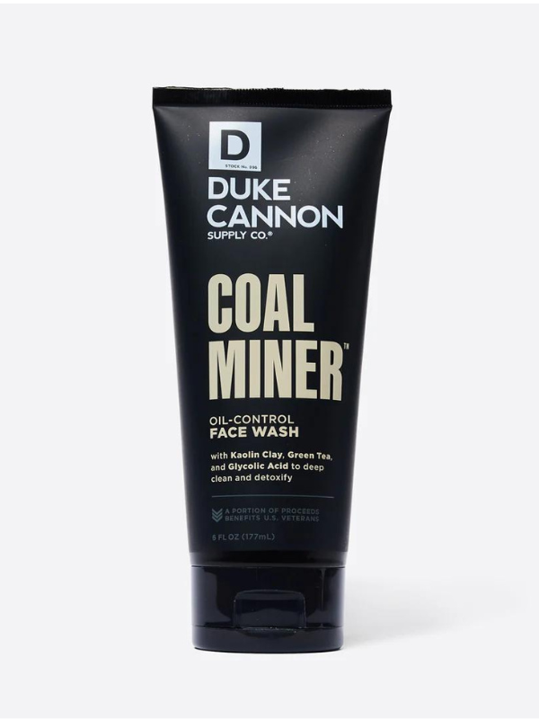 Coal Miner Oil Control Face Cleanser by Duke Cannon