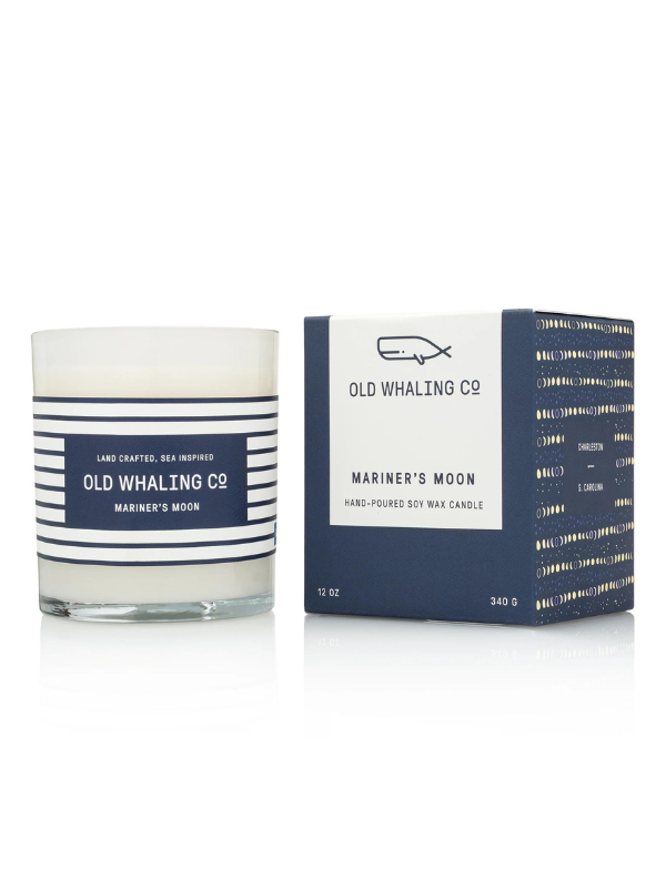 Mariner’s Moon Olive & Soy Wax Candle by Old Whaling