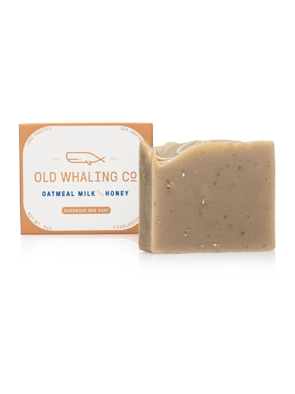 Oatmeal Milk and Honey Bar Soap by Old Whaling