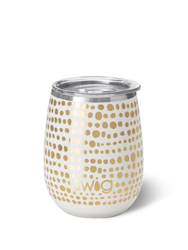 Glamazon Gold Stemless Wine Cup by Swig Life