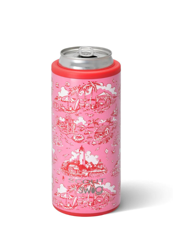 Beachy Keen Slim Can Cooler by Swig Life