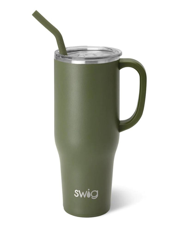 Olive Mega Mug 40oz Tumbler by Swig Life