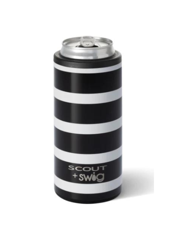 Fleetwood Black Slim Can Cooler by Swig Life