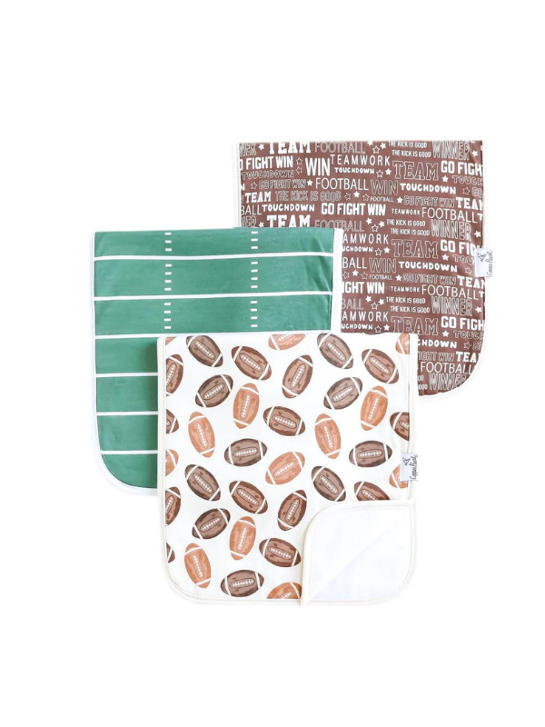 Blitz Premium Burp Cloths by Copper Pearl