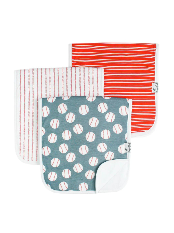 Slugger Premium Burp Cloths by Copper Pearl