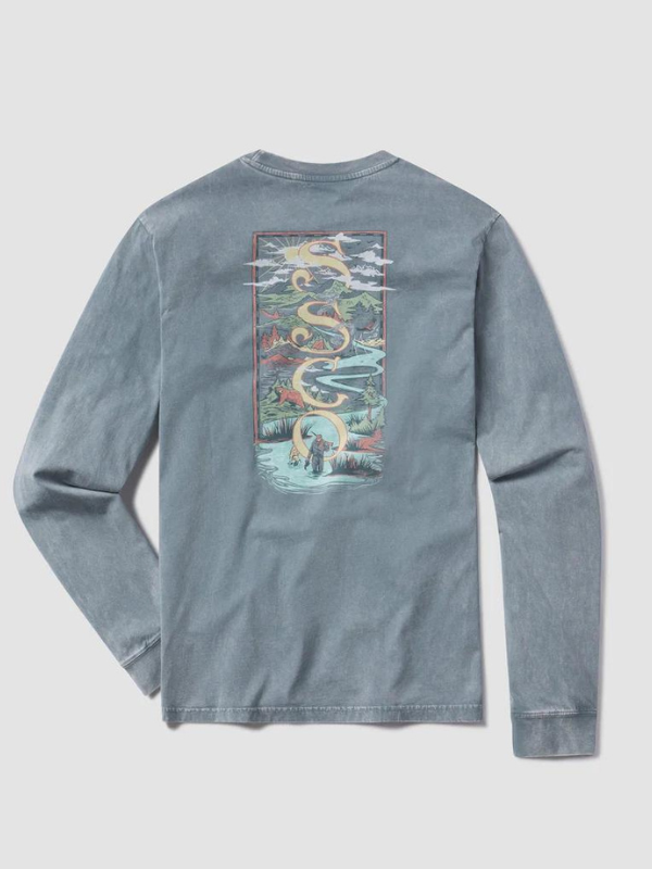 Lay of the Land Long Sleeve Tee by Southern Shirt Co.