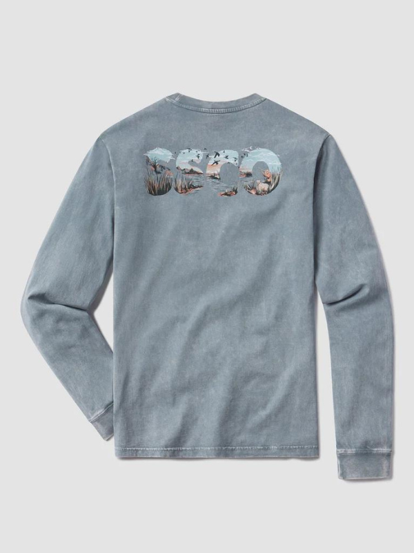 Marshes and Mallards Long Sleeve Tee by Southern Shirt Co.