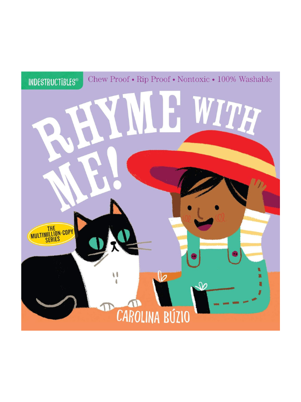 Rhyme With Me! Indestructibles Book