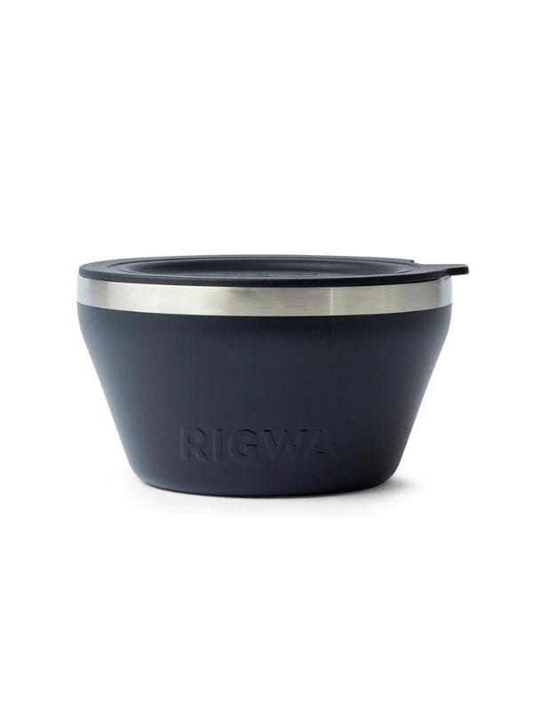 Black 40oz Fresh Bowl by Rigwa