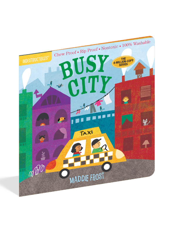 Busy City Indestructibles Book
