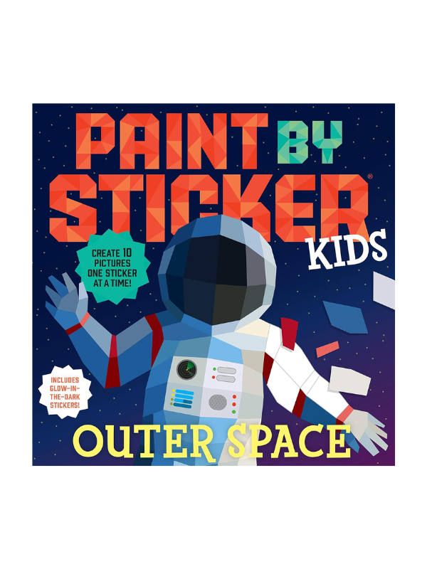 Outer Space Paint by Stickers