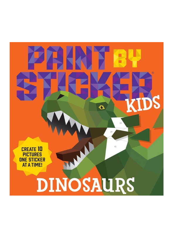 Dinosaurs Paint By Stickers
