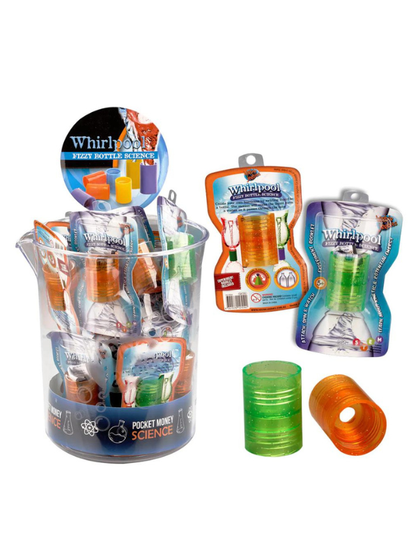 Fizzy Bottle Science Whirlpool Toy