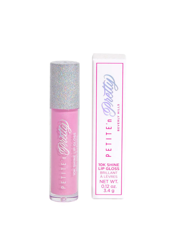 Beverly Hills 10K Shine Lip Gloss in Gia Pink