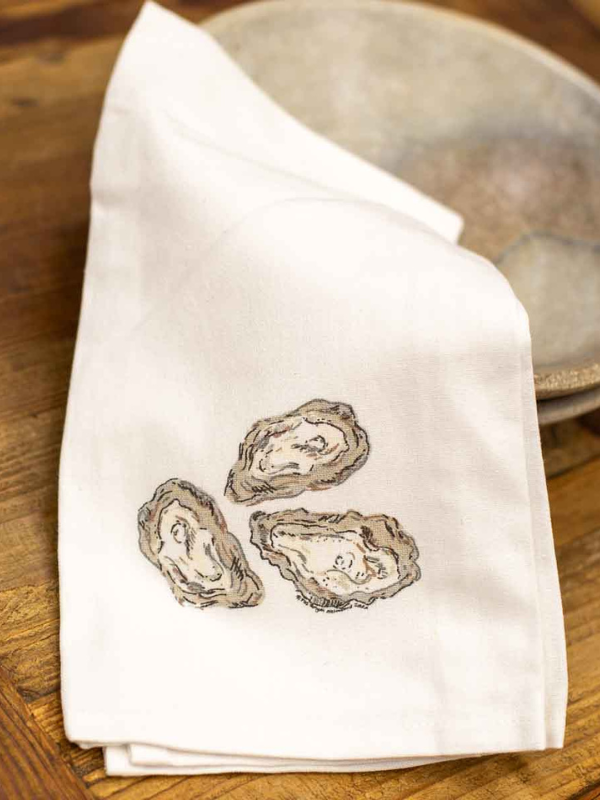 Oysters Hand Towel