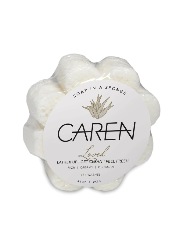Caren Loved Soap in a Sponge