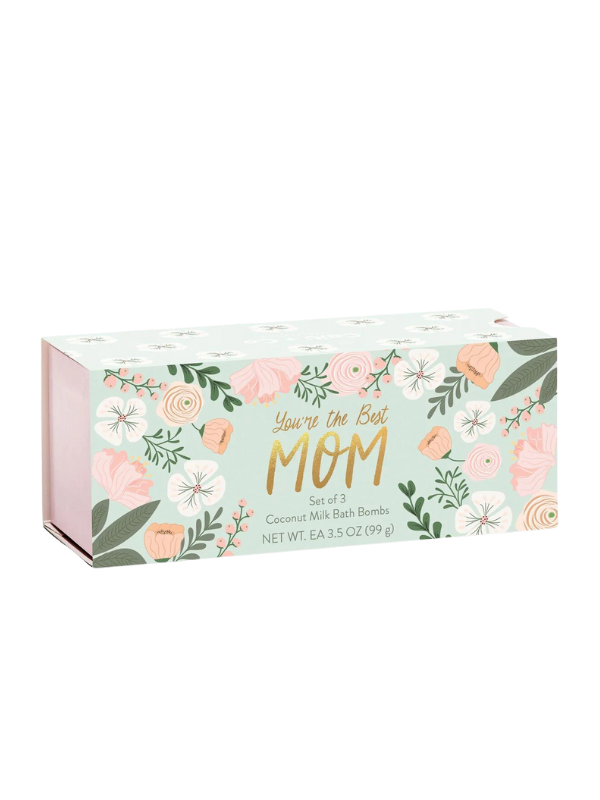 You’re the Best Mom Coconut Milk Bath Bombs