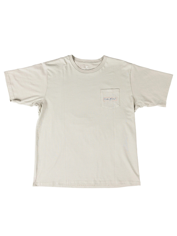 American Flag Watercolor Greyton Tee by Southern Point Co.