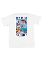 Old Glory at Sea Tee by Peach State Pride