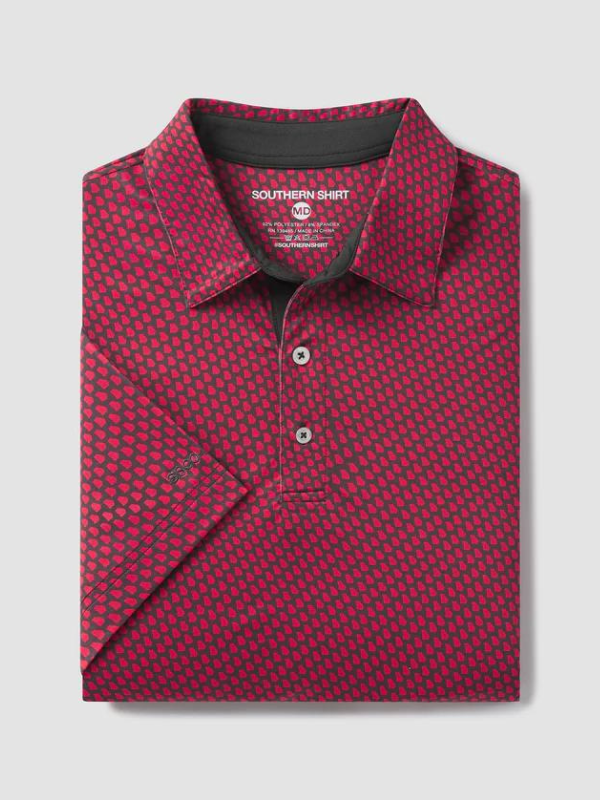 Dawg Walk Printed Polo by Southern Shirt Co.