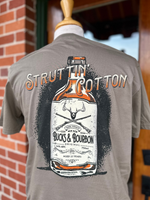 Bucks & Bourbon Tee by Struttin' Cotton