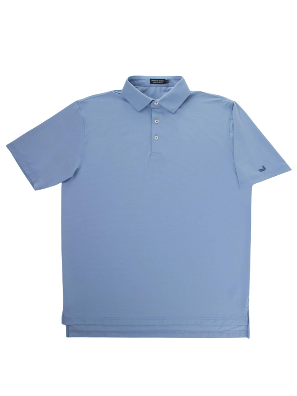 Santa Clara Performance Polo in Blue by Southern Marsh