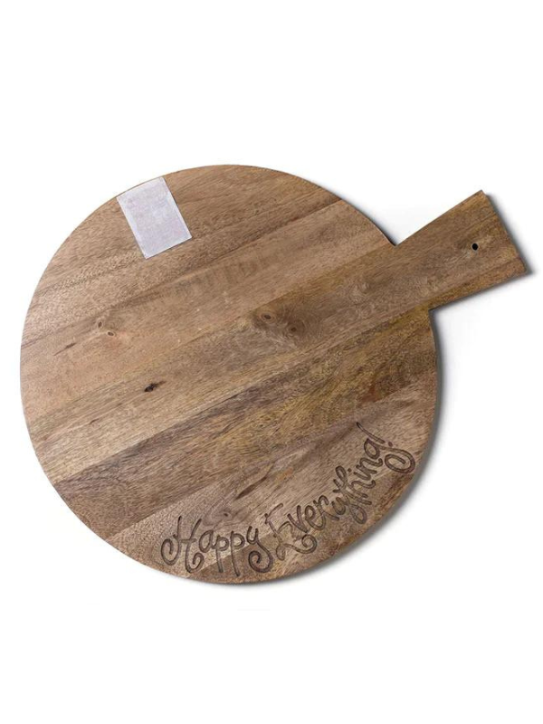 Wooden Big Serving Board by Happy Everything