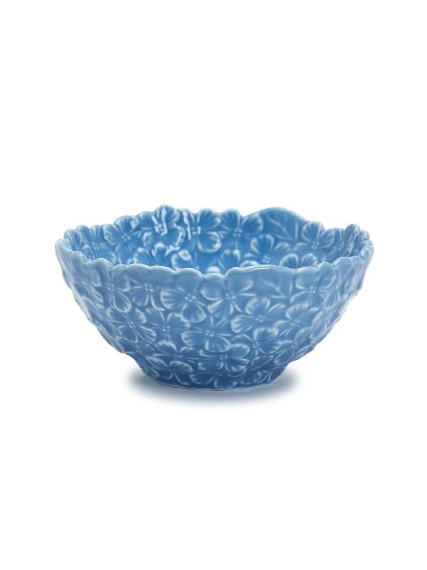 Blue Hydrangea Tidbit Bowl