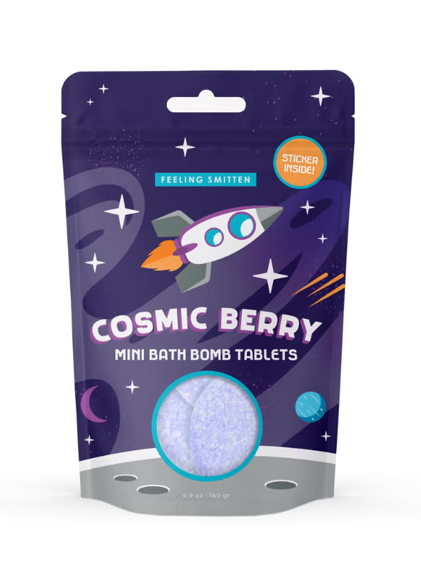 Kids Cosmic Berry Bath Bomb Tablets