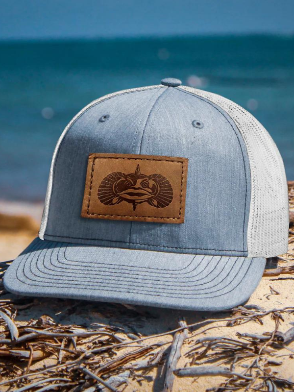 The Leatherback Trucker Hat by Toadfish