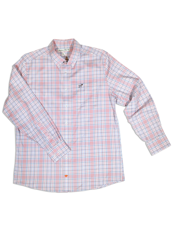Watercolor Hadley Stretch YOUTH Button Up by Southern Point Co.