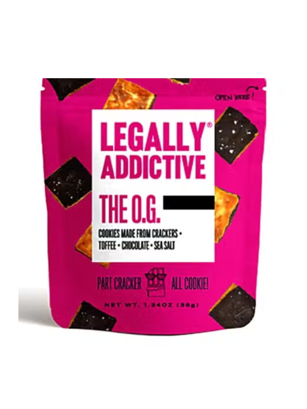 Legally Addictive OG Cracker Cookies (1.34oz Snack Size)
