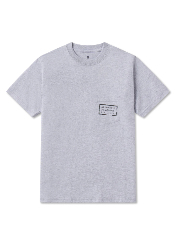 Authentic YOUTH Tee in Light Grey by Southern Marsh