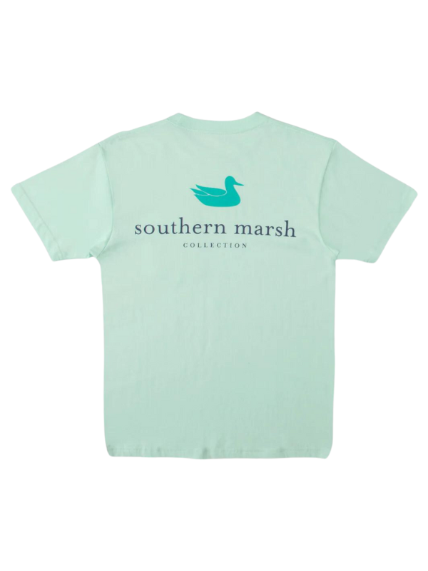 Authentic YOUTH Tee in Honeydew by Southern Marsh