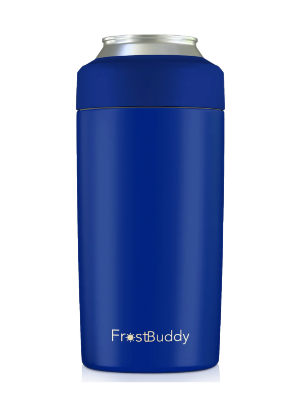 Shiny Blue Universal Buddy Can Cooler