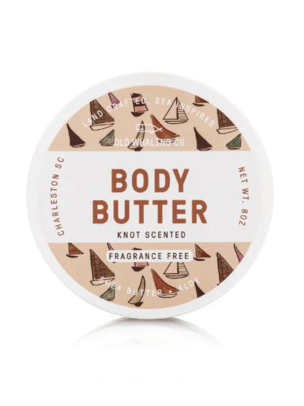 Knotted Scent Fragrance Free Body Butter by Old Whaling