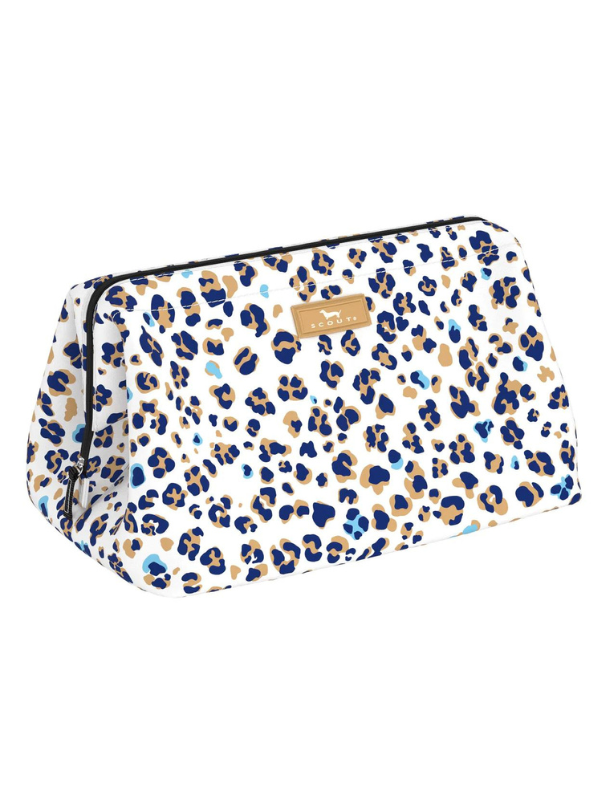 Itty Bitty Kitty Big Mouth Makeup Bag by Scout