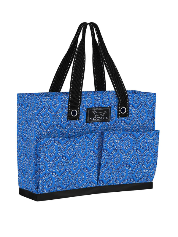 Merci Beau Blue Uptown Girl Pocket Tote by Scout