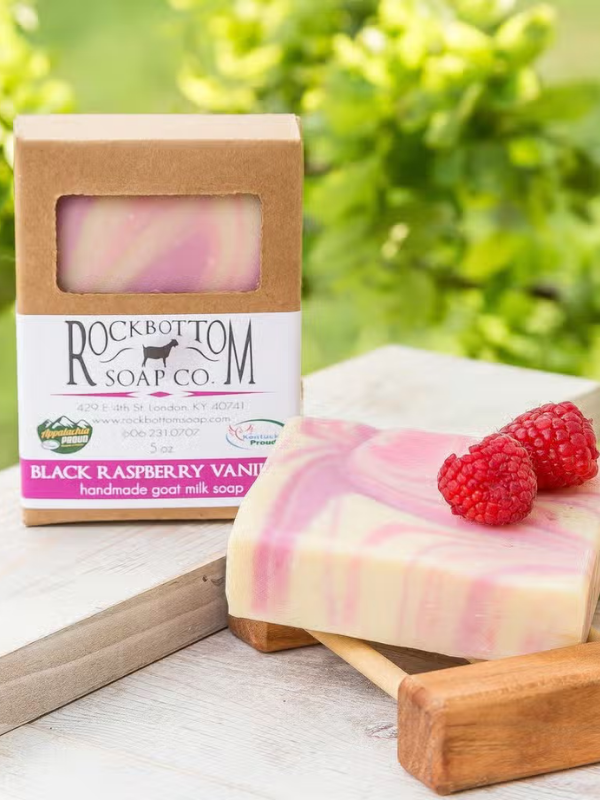 Black Raspberry Vanilla Goat Milk Soap