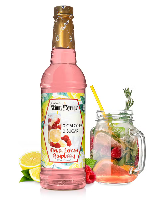Sugar Free Meyer Lemon Raspberry Syrup