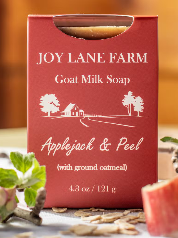 Natural Applejack & Peel Goat Milk Soap