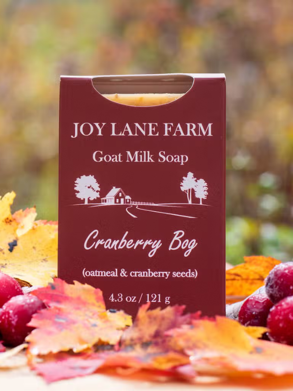 Natural Cranberry Bog Goat Milk Soap