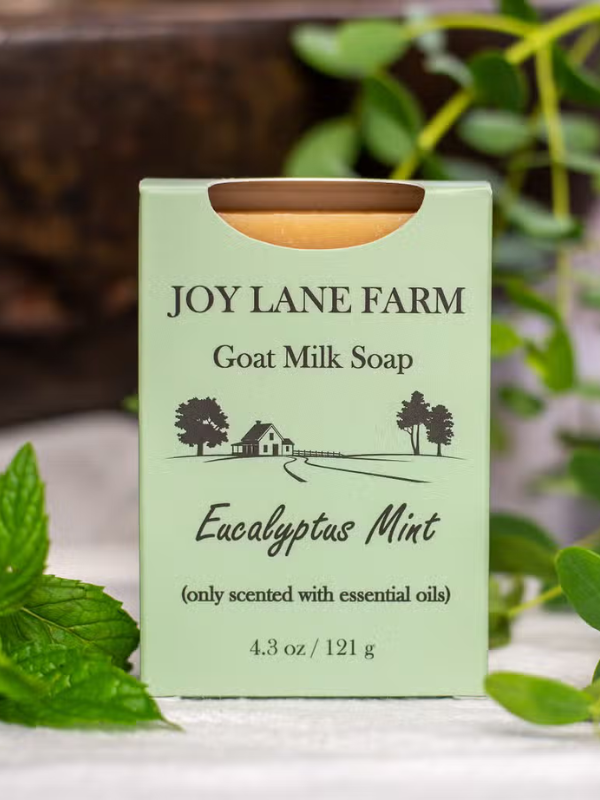 Natural Eucalyptus Mint Goat Milk Soap